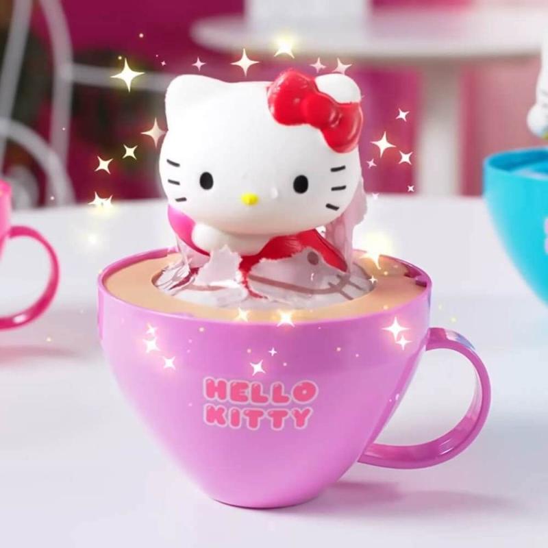 Hello kitty xicara cappuccino com surpresa fun - Xícaras de Café